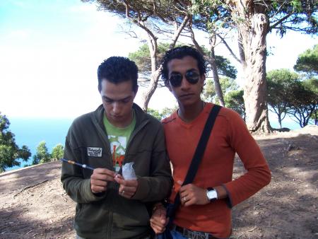 yo y mi amigo anas